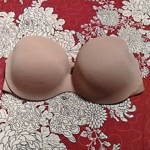 Warner's - NWOT 38C Strapless Tan/Nude Bra